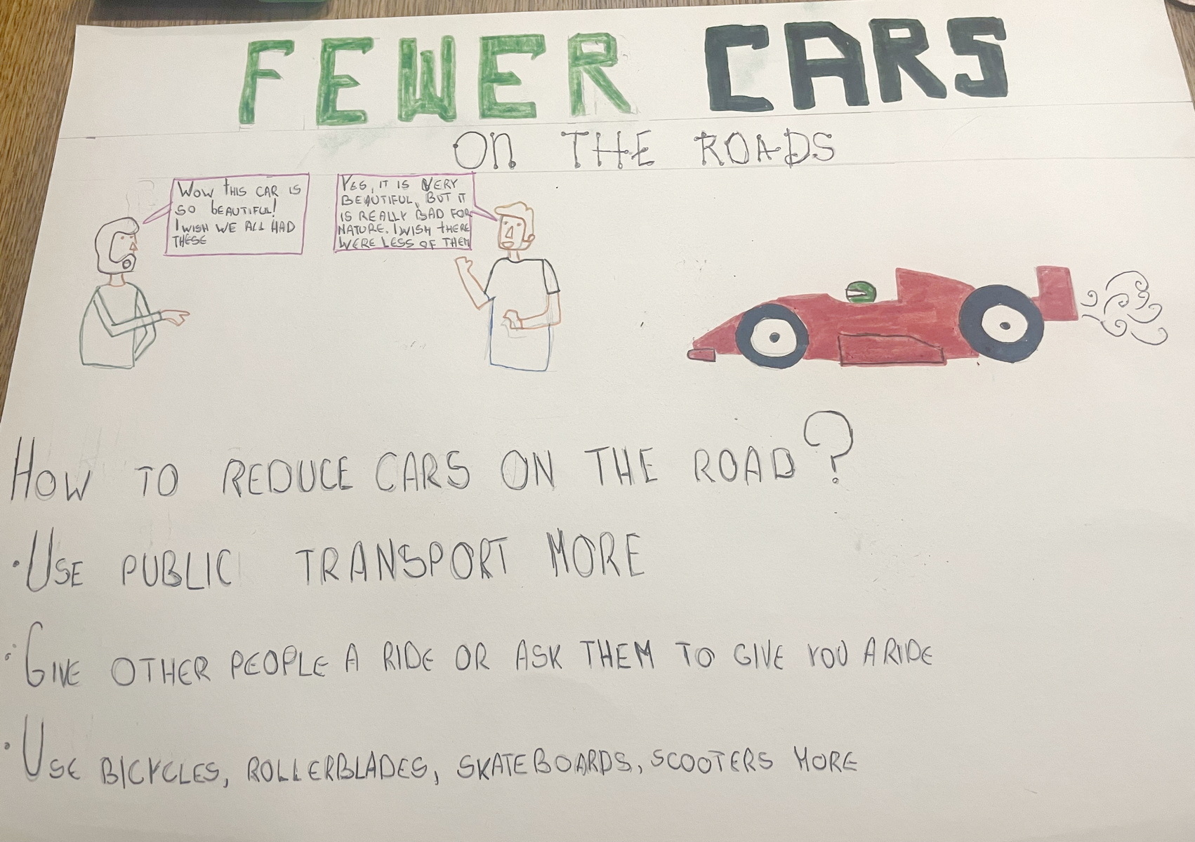 Poster 5, Fewer cars, Martyna_exposure