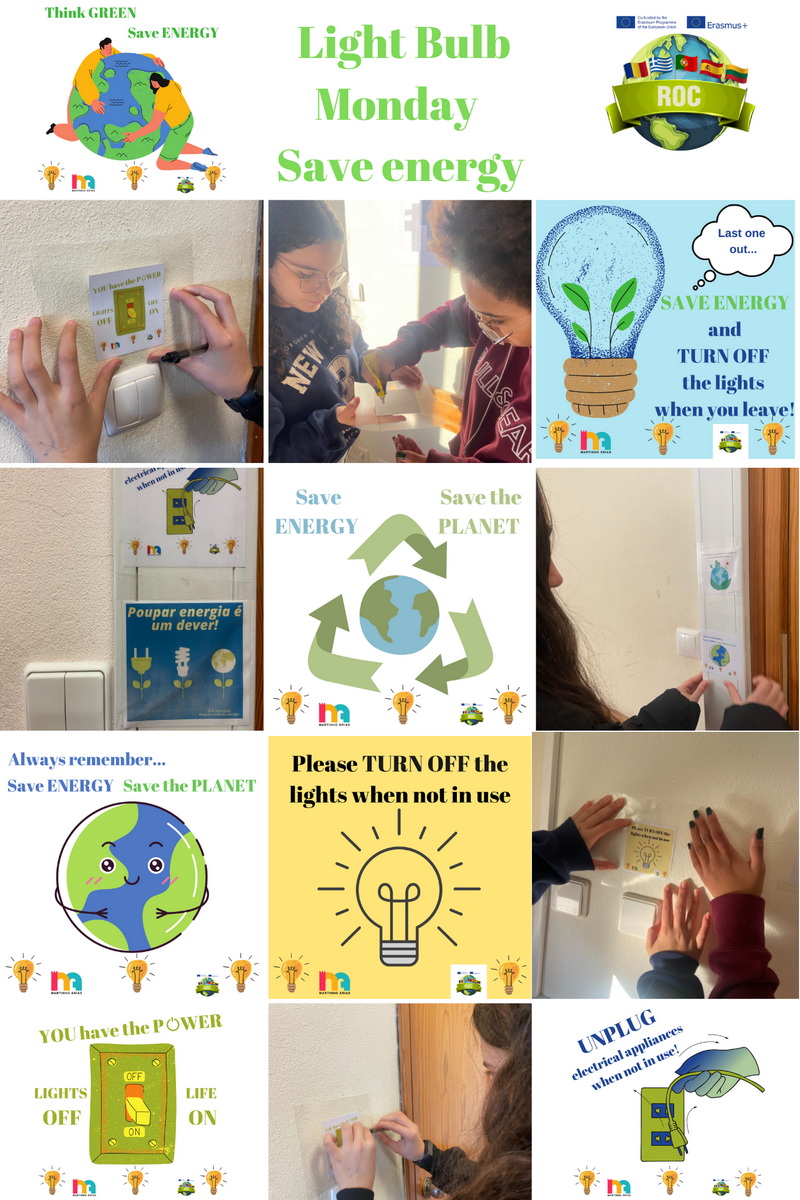 Save Energy Campaign COLLAGE